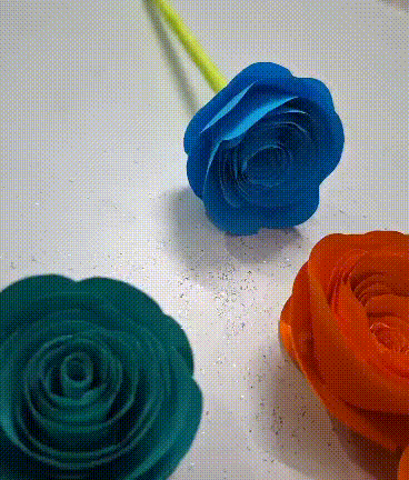 Shreded Crinkle Multi-color Paper.